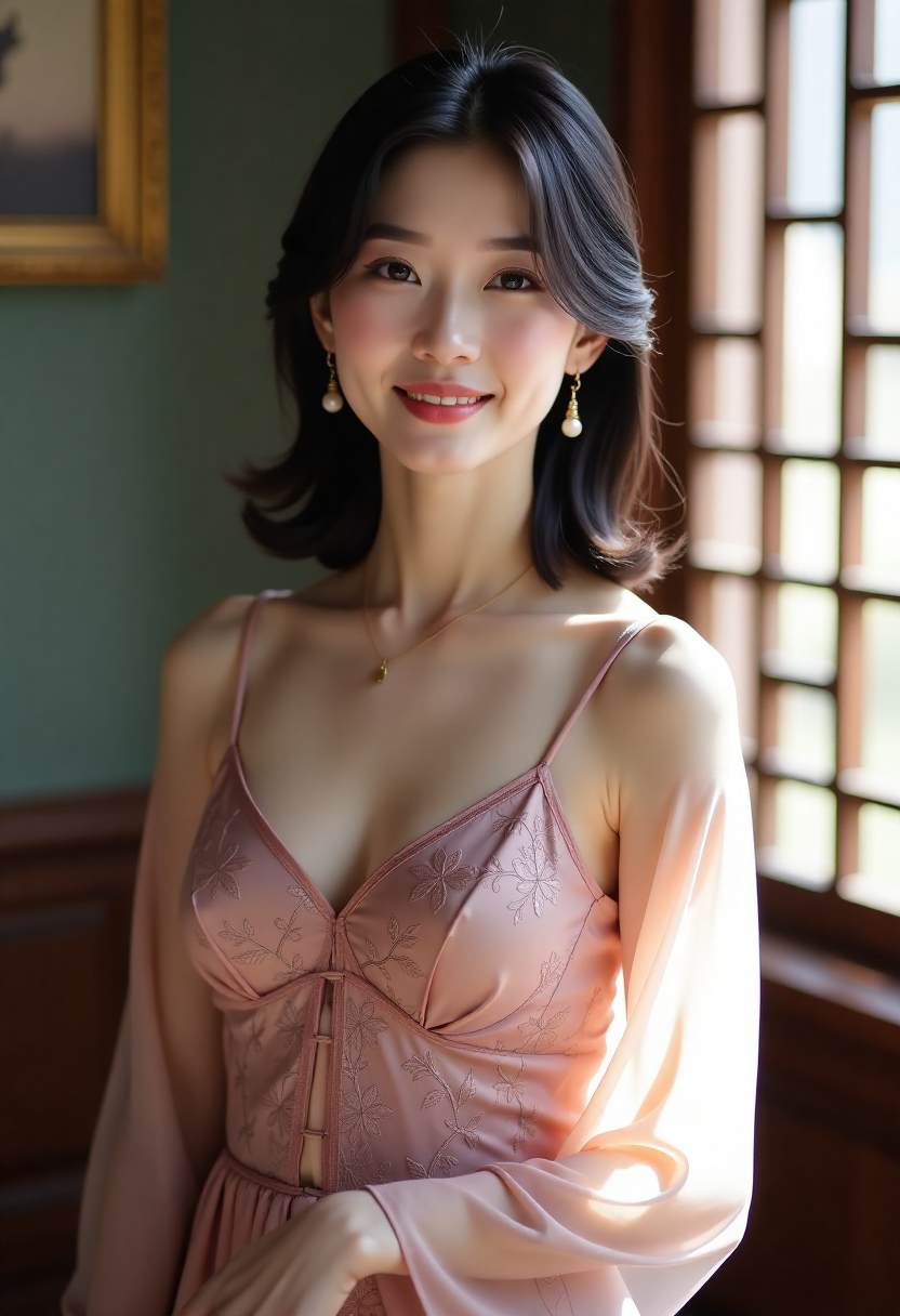月下听潮